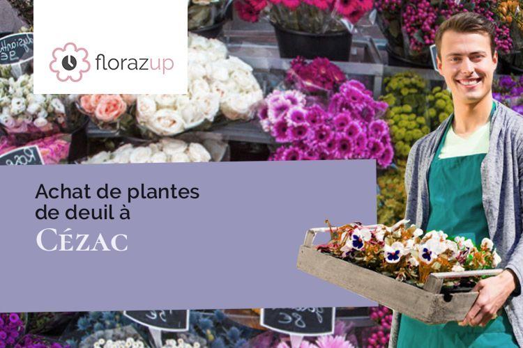 compositions de fleurs pour une crémation à Cézac (Lot/46170)