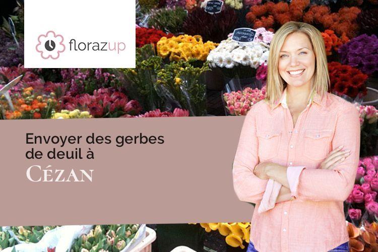 plantes pour un décès à Cézan (Gers/32410)