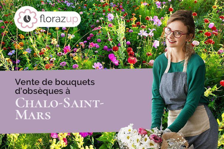 bouquets de fleurs pour un deuil à Chalo-Saint-Mars (Essonne/91780)