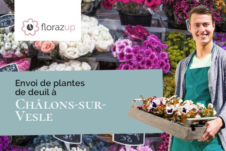 coupes de fleurs pour une crémation à Châlons-sur-Vesle (Marne/51140)
