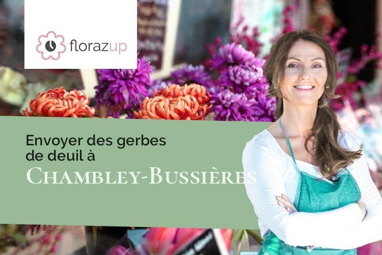compositions de fleurs pour un enterrement à Chambley-Bussières (Meurthe-et-Moselle/54890)