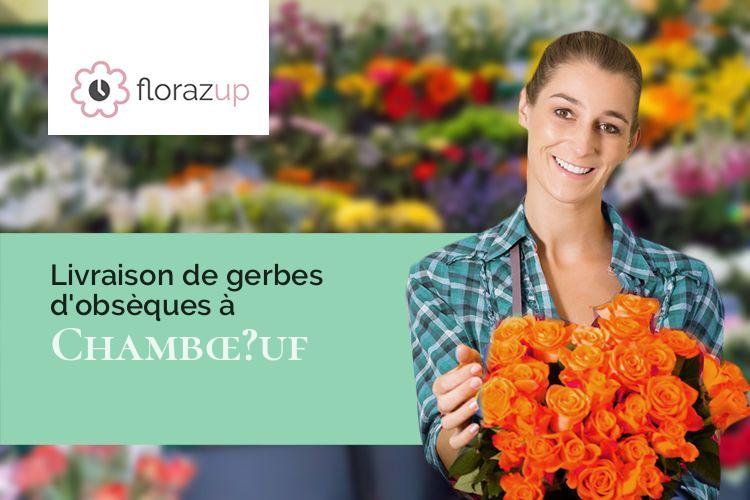 plantes pour des funérailles à Chambœ?uf (Côte-d'Or/21220)