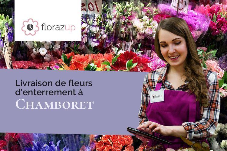 compositions de fleurs pour des obsèques à Chamboret (Haute-Vienne/87140)