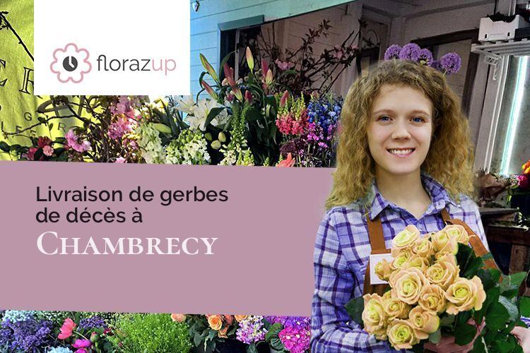 compositions florales pour un décès à Chambrecy (Marne/51170)