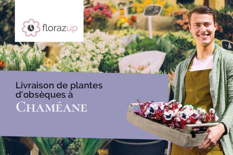 compositions florales pour une crémation à Chaméane (Puy-de-Dôme/63580)
