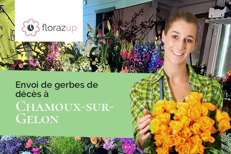 créations de fleurs pour des funérailles à Chamoux-sur-Gelon (Savoie/73390)