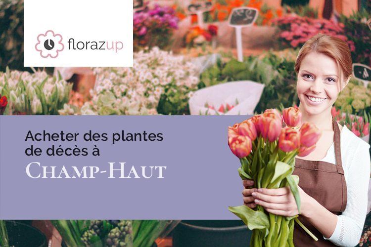 bouquets de fleurs pour des obsèques à Champ-Haut (Orne/61240)