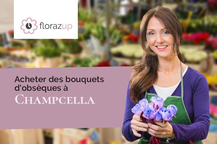 créations florales pour un décès à Champcella (Hautes-Alpes/05310)