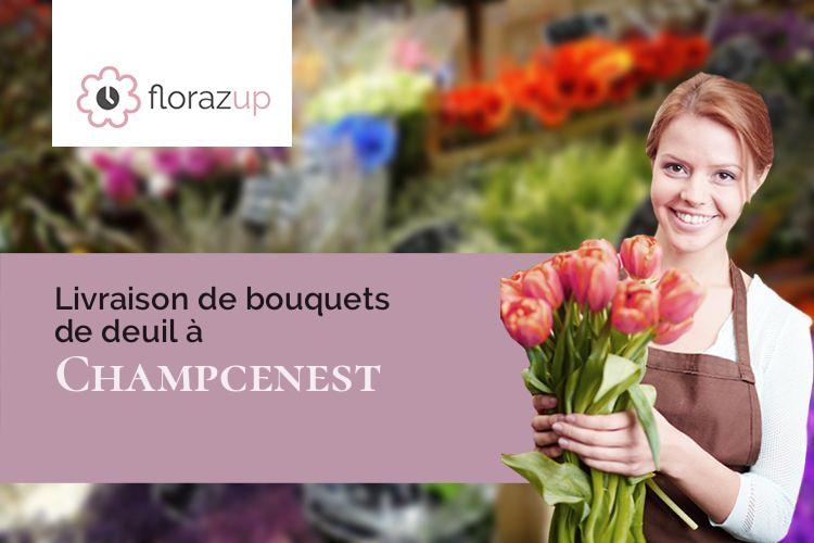 couronnes florales pour un décès à Champcenest (Seine-et-Marne/77560)