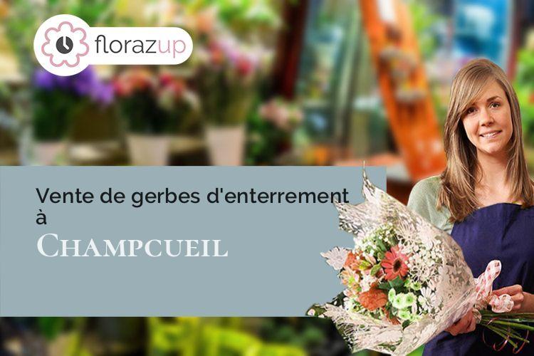 fleurs deuil pour un décès à Champcueil (Essonne/91750)