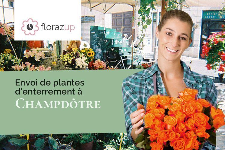 bouquets de fleurs pour des funérailles à Champdôtre (Côte-d'Or/21130)