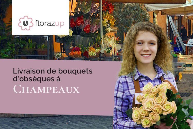 couronnes florales pour un enterrement à Champeaux (Ille-et-Vilaine/35500)
