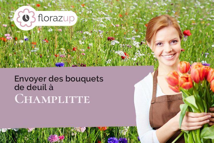 compositions de fleurs pour une crémation à Champlitte (Haute-Saône/70600)