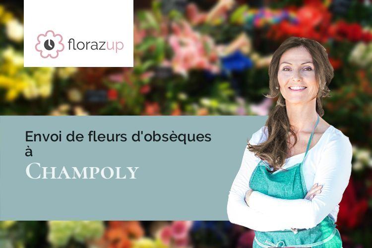 coupes de fleurs pour une crémation à Champoly (Loire/42430)