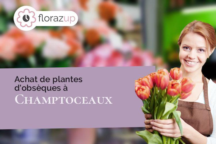créations de fleurs pour un décès à Champtoceaux (Maine-et-Loire/49270)