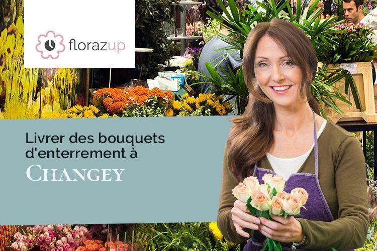 couronnes florales pour une crémation à Changey (Haute-Marne/52360)