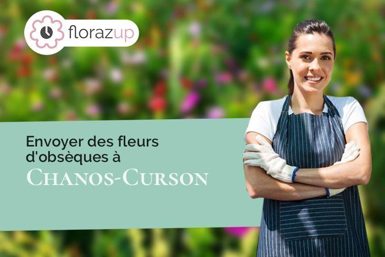 bouquets de fleurs pour une crémation à Chanos-Curson (Drôme/26600)