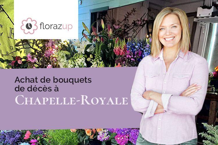 créations florales pour des funérailles à Chapelle-Royale (Eure-et-Loir/28290)