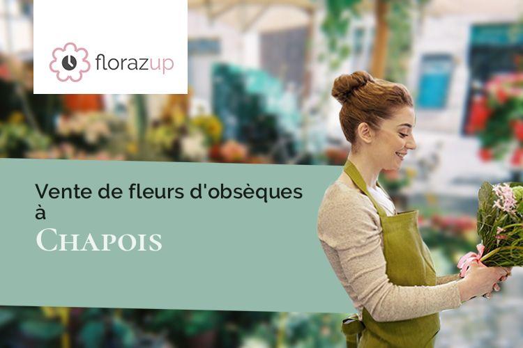 coupes de fleurs pour des obsèques à Chapois (Jura/39300)