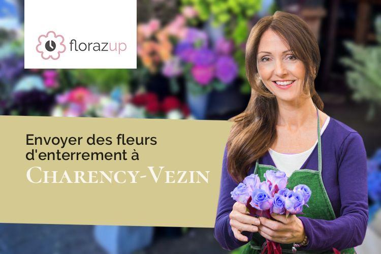 coupes de fleurs pour un enterrement à Charency-Vezin (Meurthe-et-Moselle/54260)