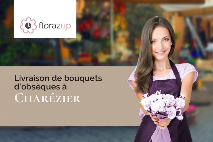 bouquets de fleurs pour une crémation à Charézier (Jura/39130)