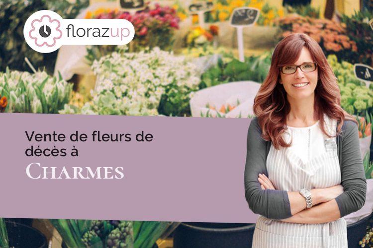 créations florales pour une crémation à Charmes (Aisne/02800)