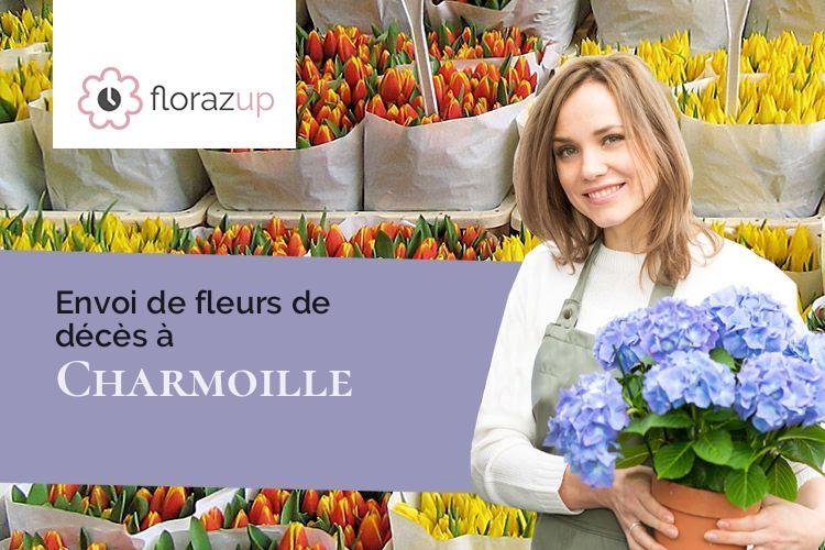 bouquets de fleurs pour un enterrement à Charmoille (Doubs/25380)