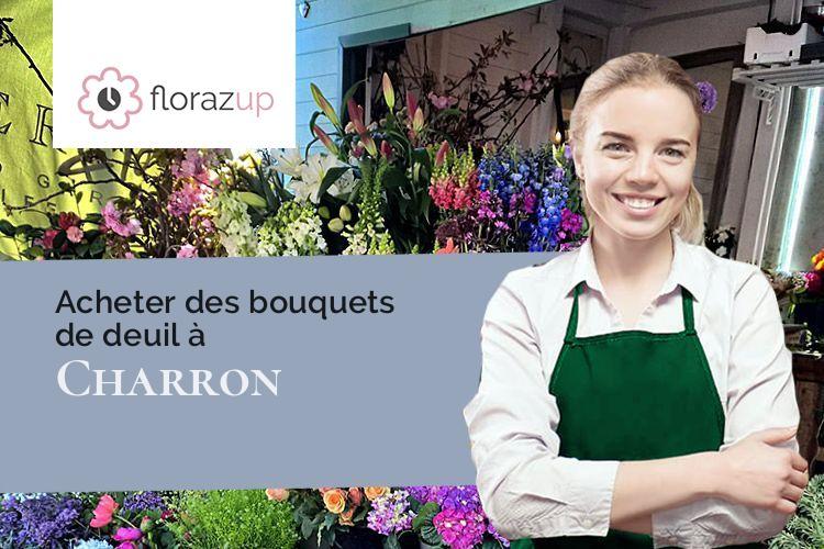 coupes de fleurs pour un décès à Charron (Creuse/23700)
