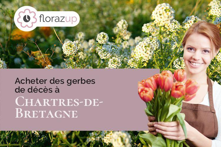 créations florales pour une crémation à Chartres-de-Bretagne (Ille-et-Vilaine/35131)