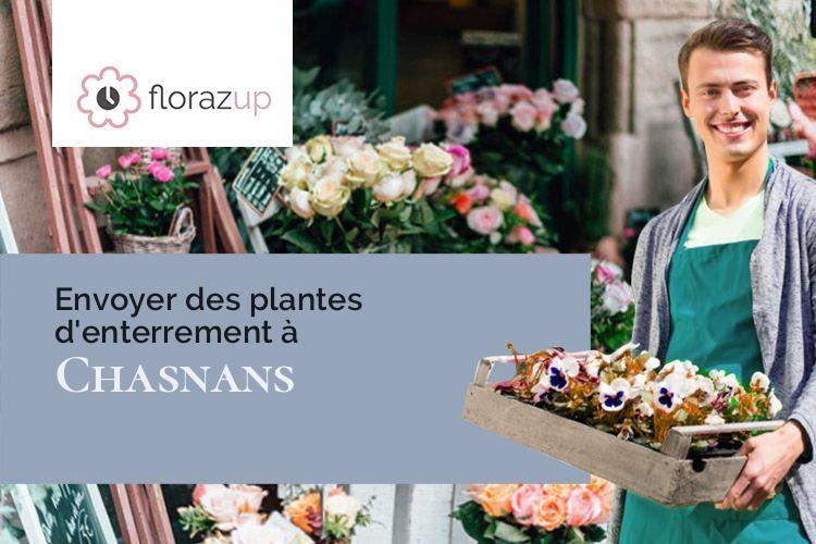 coupes de fleurs pour des obsèques à Chasnans (Doubs/25580)