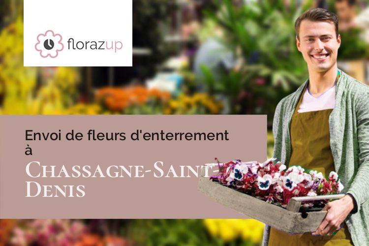 couronnes florales pour un décès à Chassagne-Saint-Denis (Doubs/25290)