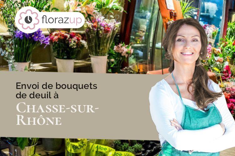 plantes pour des funérailles à Chasse-sur-Rhône (Isère/38670)