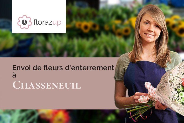 créations de fleurs pour un deuil à Chasseneuil (Indre/36800)