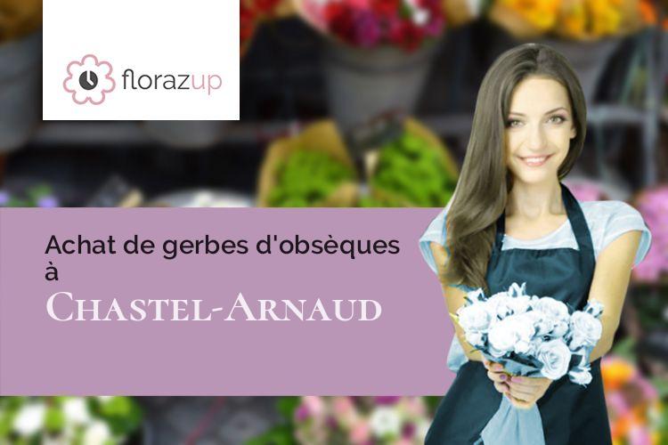 coeurs de fleurs pour des obsèques à Chastel-Arnaud (Drôme/26340)