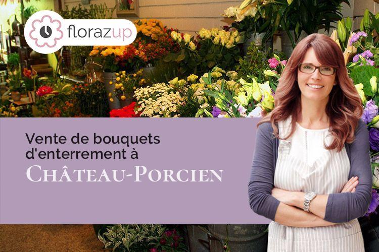 couronnes florales pour un décès à Château-Porcien (Ardennes/08360)