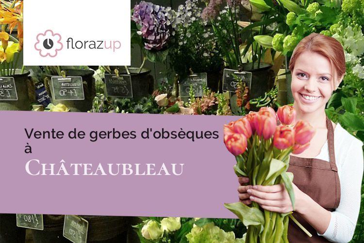 créations de fleurs pour une crémation à Châteaubleau (Seine-et-Marne/77370)