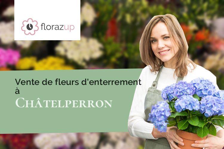 créations de fleurs pour une crémation à Châtelperron (Allier/03220)