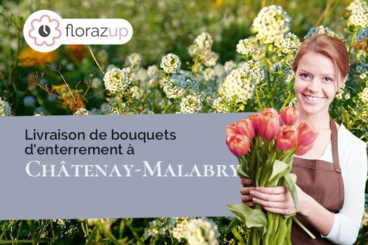 coeur de fleurs pour un deuil à Châtenay-Malabry (Hauts-de-Seine/92290)