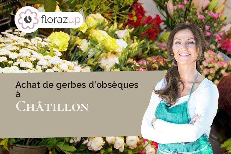 gerbes de fleurs pour une crémation à Châtillon (Hauts-de-Seine/92320)