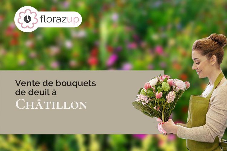 bouquets de fleurs pour un décès à Châtillon (Rhône/69380)