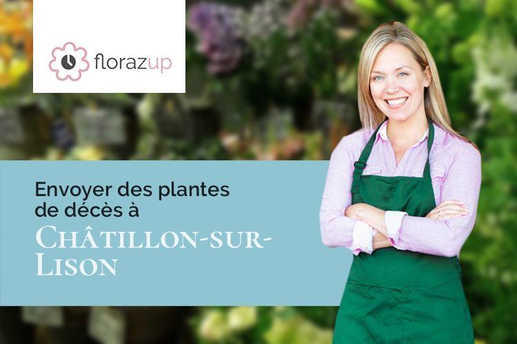 plantes pour des obsèques à Châtillon-sur-Lison (Doubs/25440)