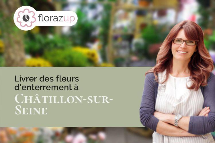 plantes pour un décès à Châtillon-sur-Seine (Côte-d'Or/21400)