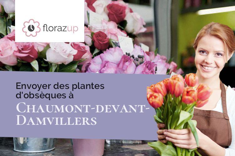 compositions florales pour un décès à Chaumont-devant-Damvillers (Meuse/55150)