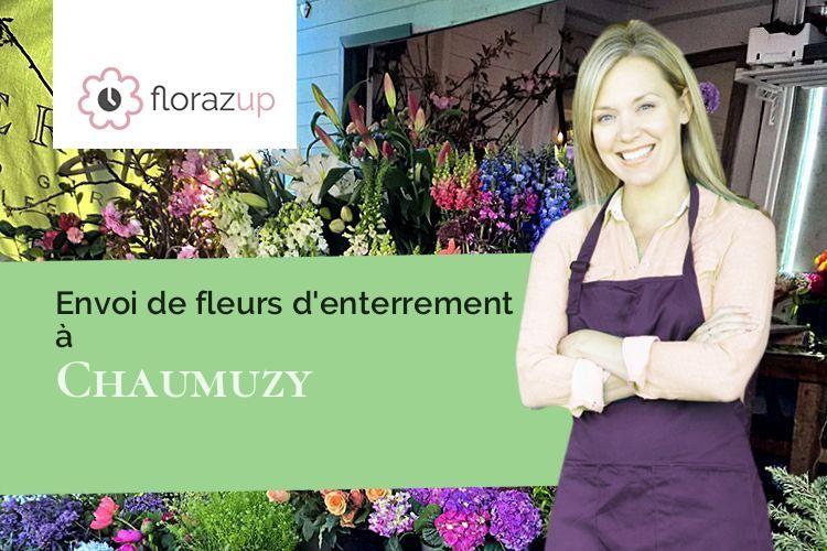 créations florales pour des funérailles à Chaumuzy (Marne/51170)
