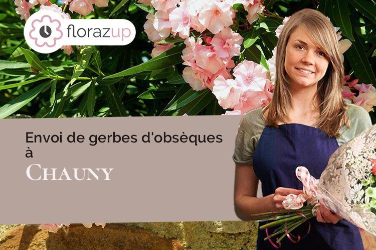 compositions de fleurs pour une crémation à Chauny (Aisne/02300)
