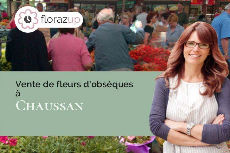 coupes de fleurs pour une crémation à Chaussan (Rhône/69440)