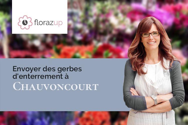 créations florales pour un deuil à Chauvoncourt (Meuse/55300)