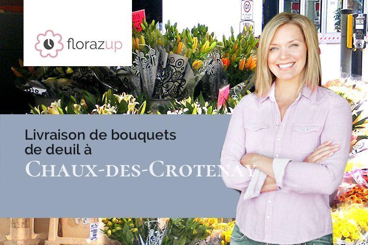 coupes de fleurs pour un décès à Chaux-des-Crotenay (Jura/39150)