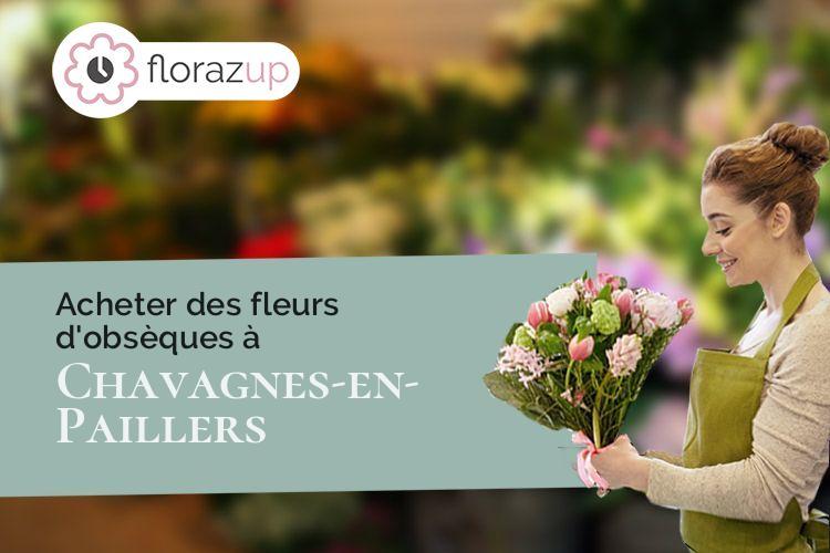 créations de fleurs pour une crémation à Chavagnes-en-Paillers (Vendée/85250)