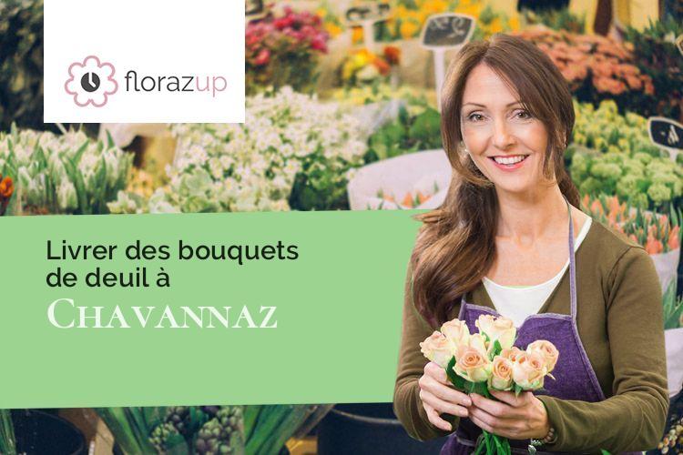 compositions de fleurs pour un deuil à Chavannaz (Haute-Savoie/74270)